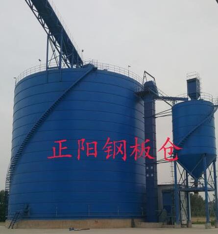 杭锦大型矿粉钢板库