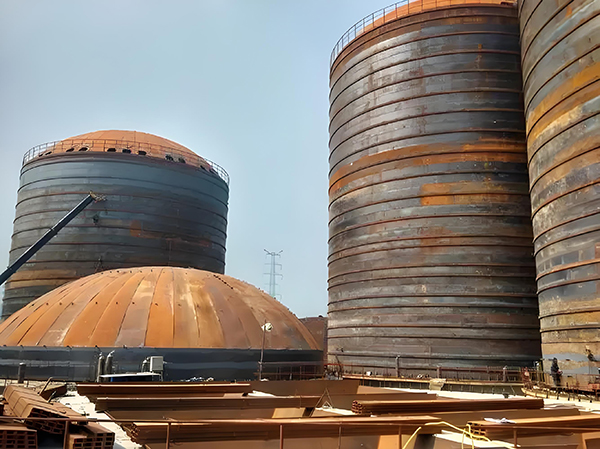 杭锦焦粉钢板仓